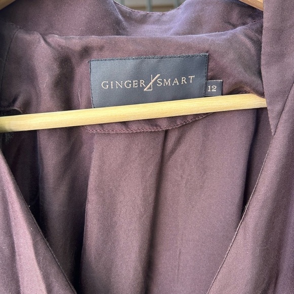 Ginger & Smart Beloved Midi Wrap Dress Silk Wedding Guest Mother of the Bride 12 - Picture 6 of 10